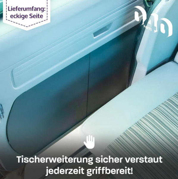 040 parts Tischerweiterung Set für VW T5/T6/T6.1 California stabile Tischverbreiterung